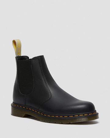 Botines Dr Martens Vegan 2976 Felix Hombre Negros | MX 347RVD